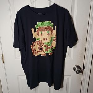 Loot Crate Zelda Legend of Link 8-Bit Map Men's T-Shirt